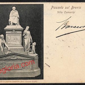 ah4558 - CARTOLINA D'EPOCA - Padova Provincia - Piazzola sul Brenta