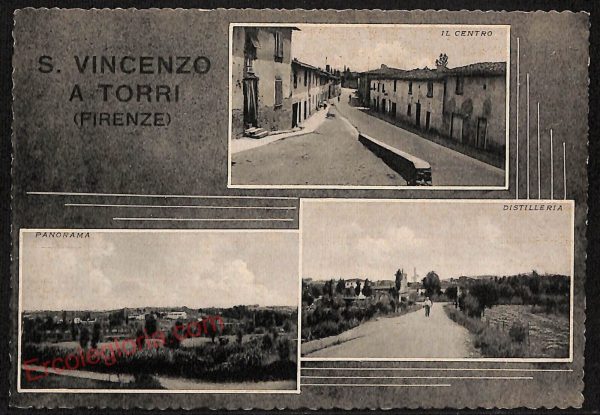 ae7998 - CARTOLINA D'EPOCA - Firenze Provincia - San Vincenzo a Torri
