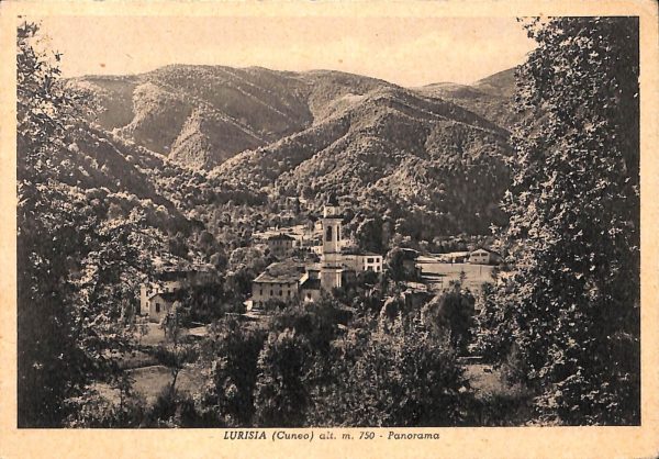 ab4528  -  CARTOLINA  D'EPOCA -  Cuneo Provincia - LURISIA