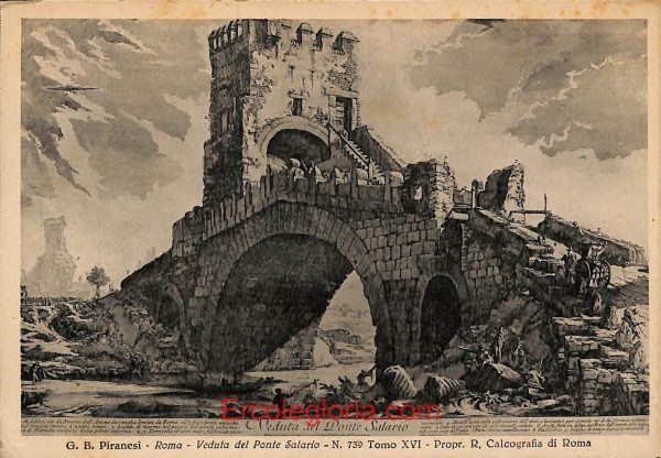 ad7822 - CARTOLINA D'EPOCA - Roma Città - Ponte Salario