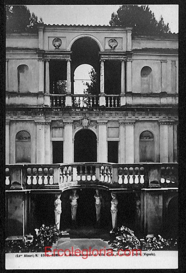 ad7823 - CARTOLINA D'EPOCA - Roma Città - Museo Nazionale di Villa Giulia II