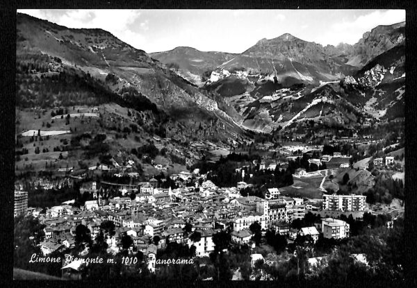 ab4535  -  CARTOLINA  D'EPOCA -  Cuneo Provincia - LIMONE PIEMONTE  1962