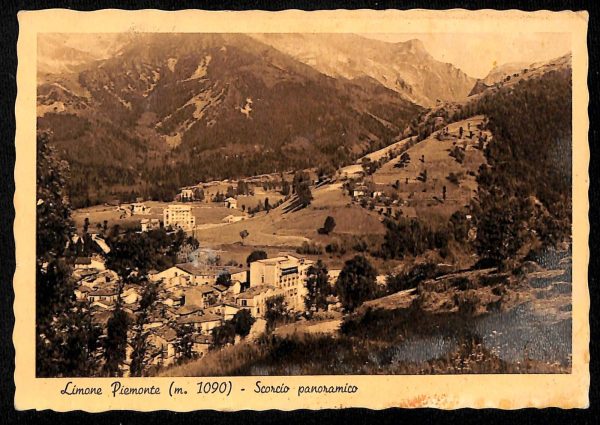 ab4536  -  CARTOLINA  D'EPOCA -  Cuneo Provincia - LIMONE PIEMONTE