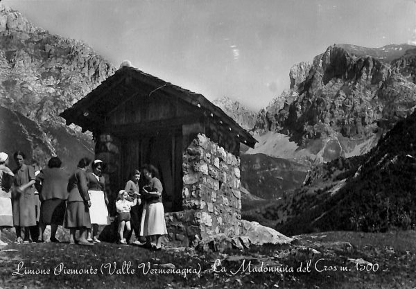ab4537  -  CARTOLINA  D'EPOCA -  Cuneo Provincia - LIMONE PIEMONTE  1955