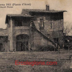 ad7829 - CARTOLINA D'EPOCA - Esposizioni Roma 1911 - Ascoli Piceno