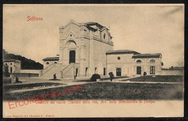 ag0003 - CARTOLINA D'EPOCA - Firenze Provincia - Soffiano