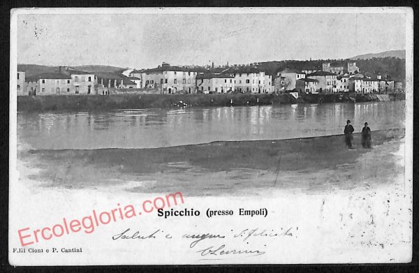 ag0005 - CARTOLINA D'EPOCA - Firenze Provincia - Spicchio