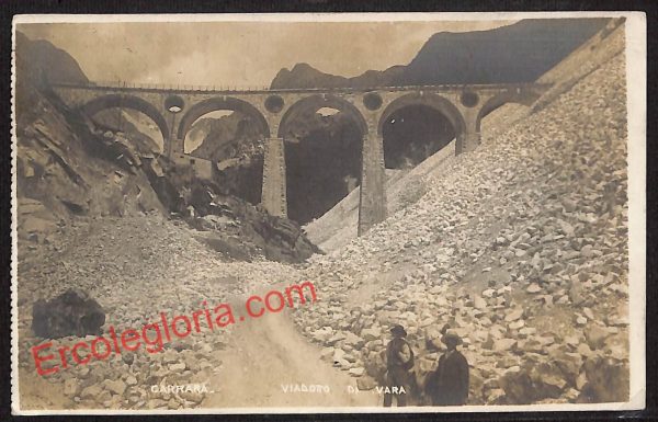ag7917 - CARTOLINA D'EPOCA - Massa Carrara Città - Viadotto dei Vara