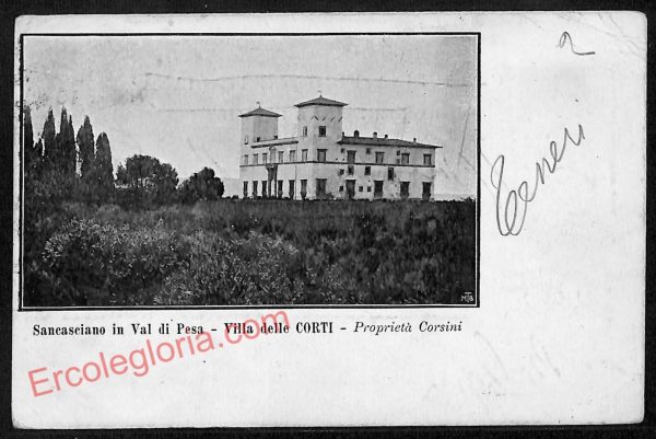 ag0012 - CARTOLINA D'EPOCA - Firenze Provincia - San Casciano in Val di Pesa