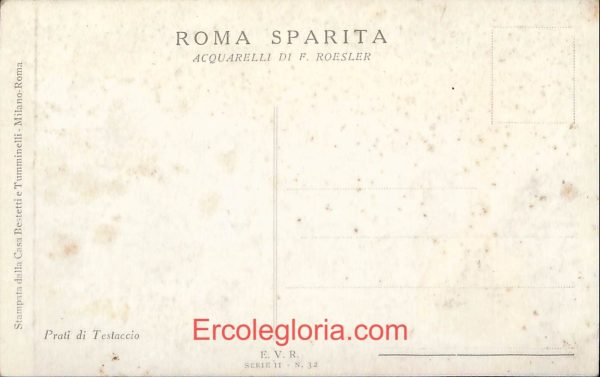ad7845 - CARTOLINA D'EPOCA - Roma Città - Prati di Testaccio - immagine 2
