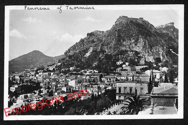 ag8822 - CARTOLINA D'EPOCA - Messina Provincia - Taormina