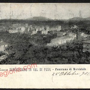 ag0026 - CARTOLINA D'EPOCA - Firenze Provincia - San Casciano in Val di Pesa