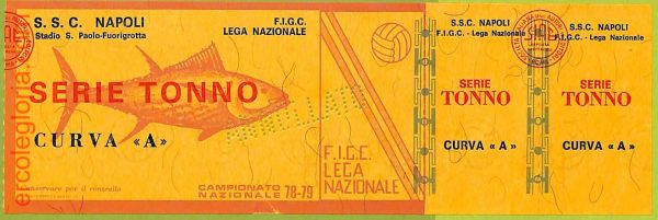 ZA1195 - Vecchio  BIGLIETTO PARTITA  CALCIO -  1978/1979: Napoli - immagine 7