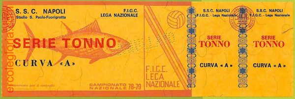 ZA1195 - Vecchio  BIGLIETTO PARTITA  CALCIO -  1978/1979: Napoli - immagine 8