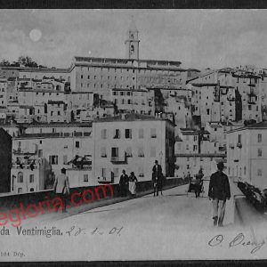 ag5283 - CARTOLINA D'EPOCA - Imperia Provincia - Ventimiglia   1901