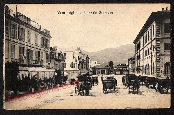 ag5287 - CARTOLINA D'EPOCA - Imperia Provincia - Ventimiglia