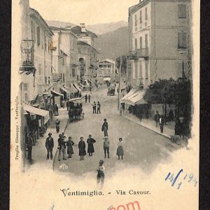 ag5294 - CARTOLINA D'EPOCA - Imperia Provincia - Ventimiglia