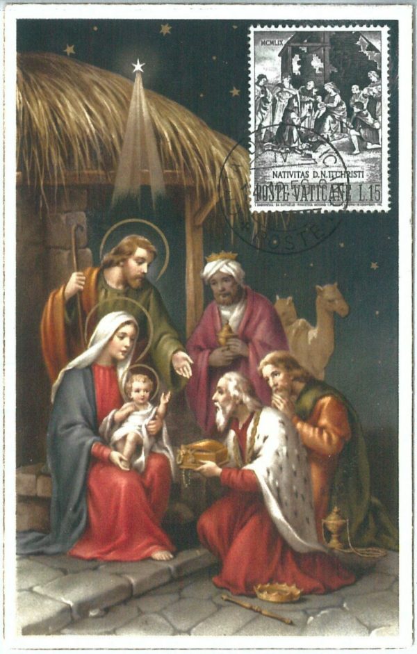 68924 - VATICANO -  MAXIMUM CARD   - ART  Religion