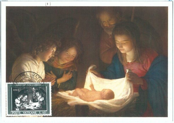 68925 - VATICANO -  MAXIMUM CARD   - ART  Religion 1960