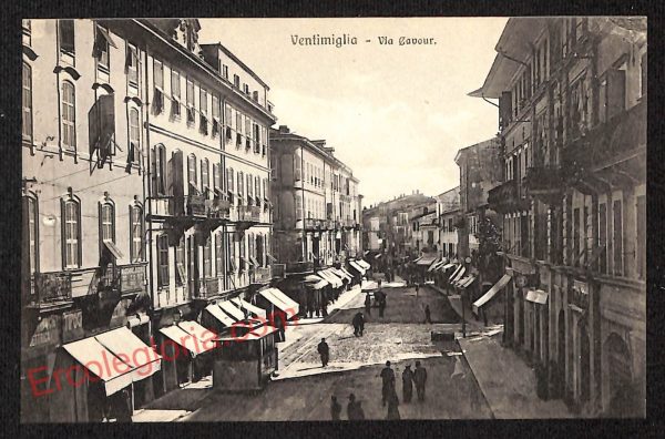 ag5297 - CARTOLINA D'EPOCA - Imperia Provincia - Ventimiglia