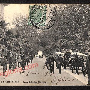 ag5298 - CARTOLINA D'EPOCA - Imperia Provincia - Ventimiglia