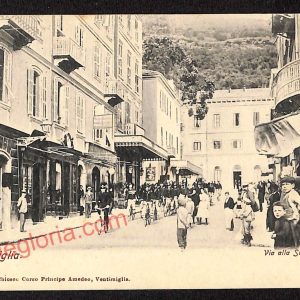 ag5300 - CARTOLINA D'EPOCA - Imperia Provincia - Ventimiglia  1910