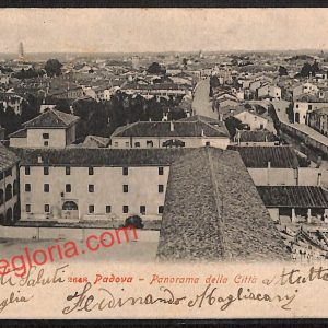 ah4163 - CARTOLINA D'EPOCA - Padova Città - Panorama