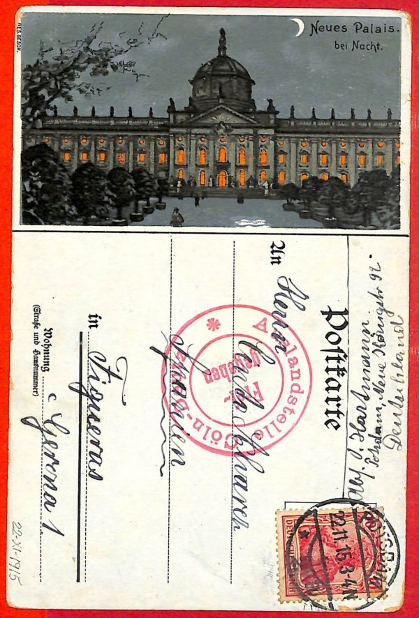 aa7309 -  Ansichtskarten VINTAGE POSTCARD: Deutschland GERMANY - Postdam GRUSS - immagine 2