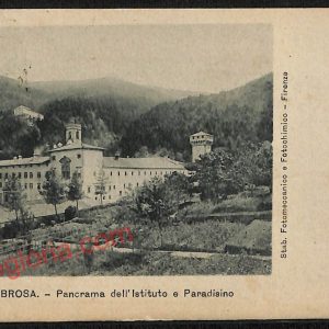 ag0049 - CARTOLINA D'EPOCA - Firenze Provincia - Vallombrosa 1902