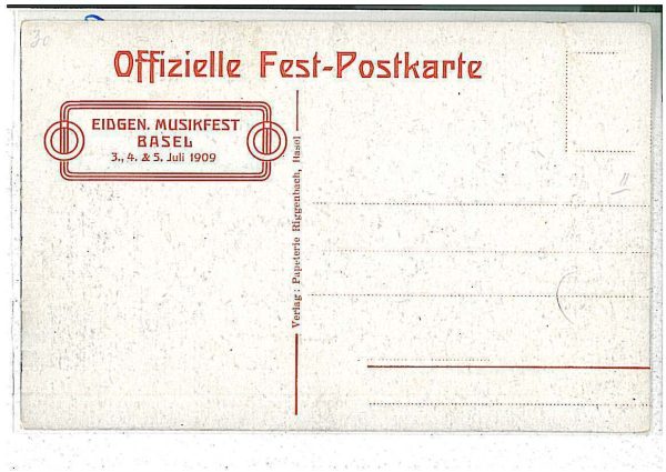 31318 - SWITZERLAND Schweiz - Ansichtskarten VINTAGE  POSTCARD -  Basel - immagine 2