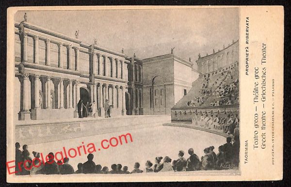 ag8848 - CARTOLINA D'EPOCA - Messina Provincia - Taormina