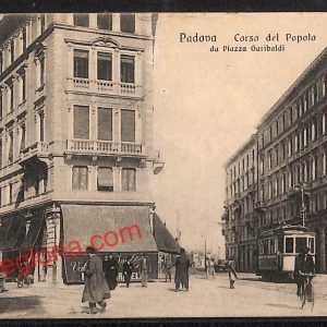 ah4164 - CARTOLINA D'EPOCA - Padova Città - Corso del Popolo