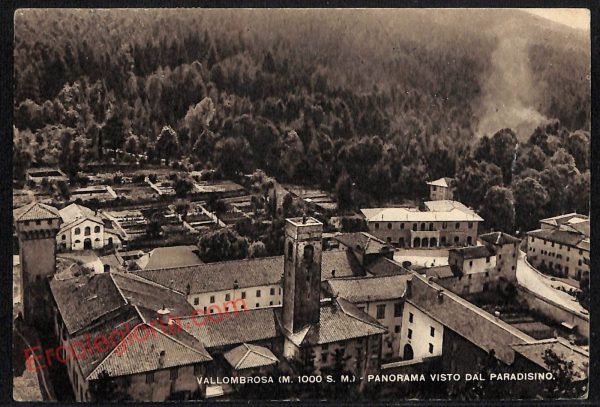 ag0054 - CARTOLINA D'EPOCA - Firenze Provincia - Vallombrosa 1951