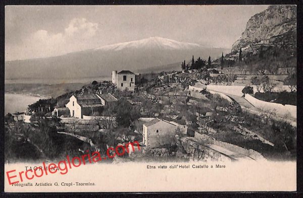 ag8857 - CARTOLINA D'EPOCA - Messina Provincia - Taormina