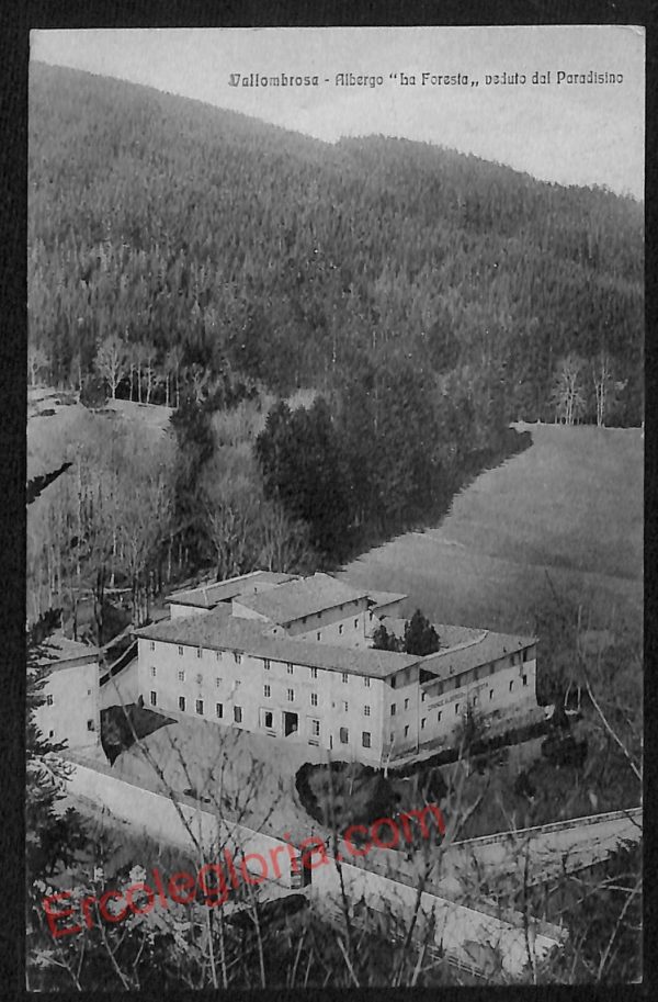 ag0063 - CARTOLINA D'EPOCA - Firenze Provincia - Vallombrosa