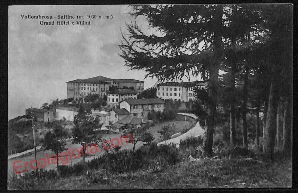 ag0064 - CARTOLINA D'EPOCA - Firenze Provincia - Vallombrosa 1937