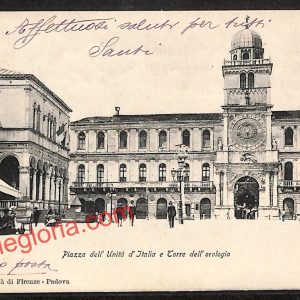 ah4168 - CARTOLINA D'EPOCA - Padova Città - Piazza dell' Unità d' Italia