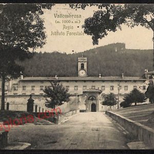 ag0065 - CARTOLINA D'EPOCA - Firenze Provincia - Vallombrosa 1912