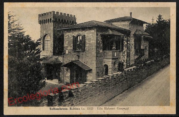 ag0066 - CARTOLINA D'EPOCA - Firenze Provincia - Vallombrosa  1948