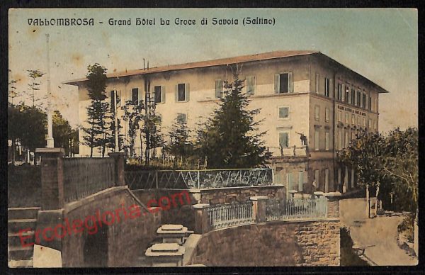 ag0068 - CARTOLINA D'EPOCA - Firenze Provincia - Vallombrosa  1911