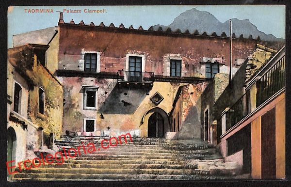 ag8863 - CARTOLINA D'EPOCA - Messina Provincia - Taormina