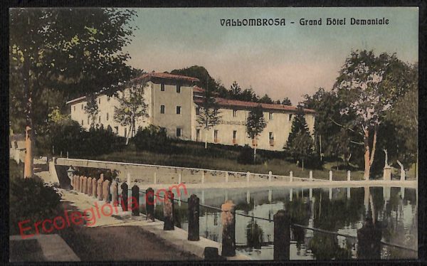 ag0070 - CARTOLINA D'EPOCA - Firenze Provincia - Vallombrosa