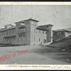 ag0078 - CARTOLINA D'EPOCA - Firenze Provincia - Vallombrosa  1904