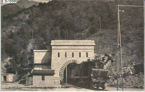 57558 - SWITZERLAND Schweiz - Ansichtskarten VINTAGE  POSTCARD - VS Brigue