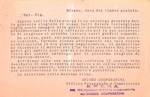 ac3742 - CARTOLINA  D'EPOCA - Milano Città - immagine 2