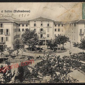 ag0086 - CARTOLINA D'EPOCA - Firenze Provincia - Vallombrosa  1910