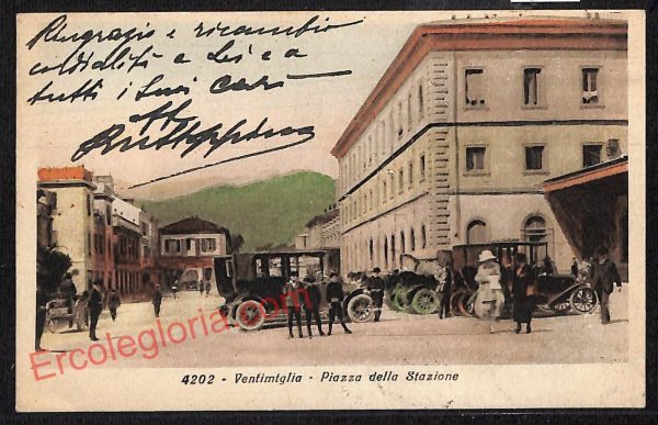 ag5317 - CARTOLINA D'EPOCA - Imperia Provincia - Ventimiglia   1933