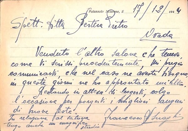 ac3747 - CARTOLINA  D'EPOCA - Milano Città - immagine 2