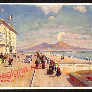 ag9596 - CARTOLINE D'EPOCA - Napoli Città - Santa Lucia Hotel