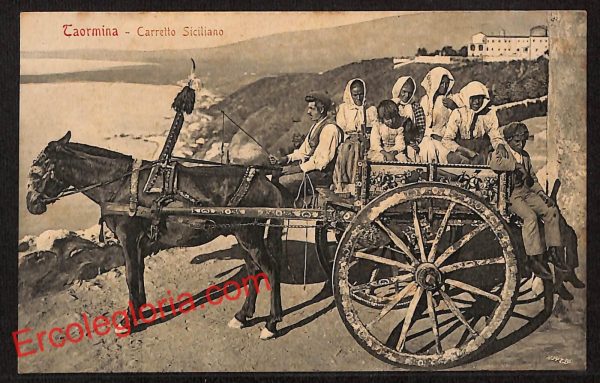 ag8875 - CARTOLINA D'EPOCA - Messina Provincia - Taormina